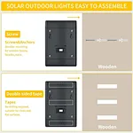 Solar Sconce Lights