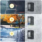 solar wall wash light